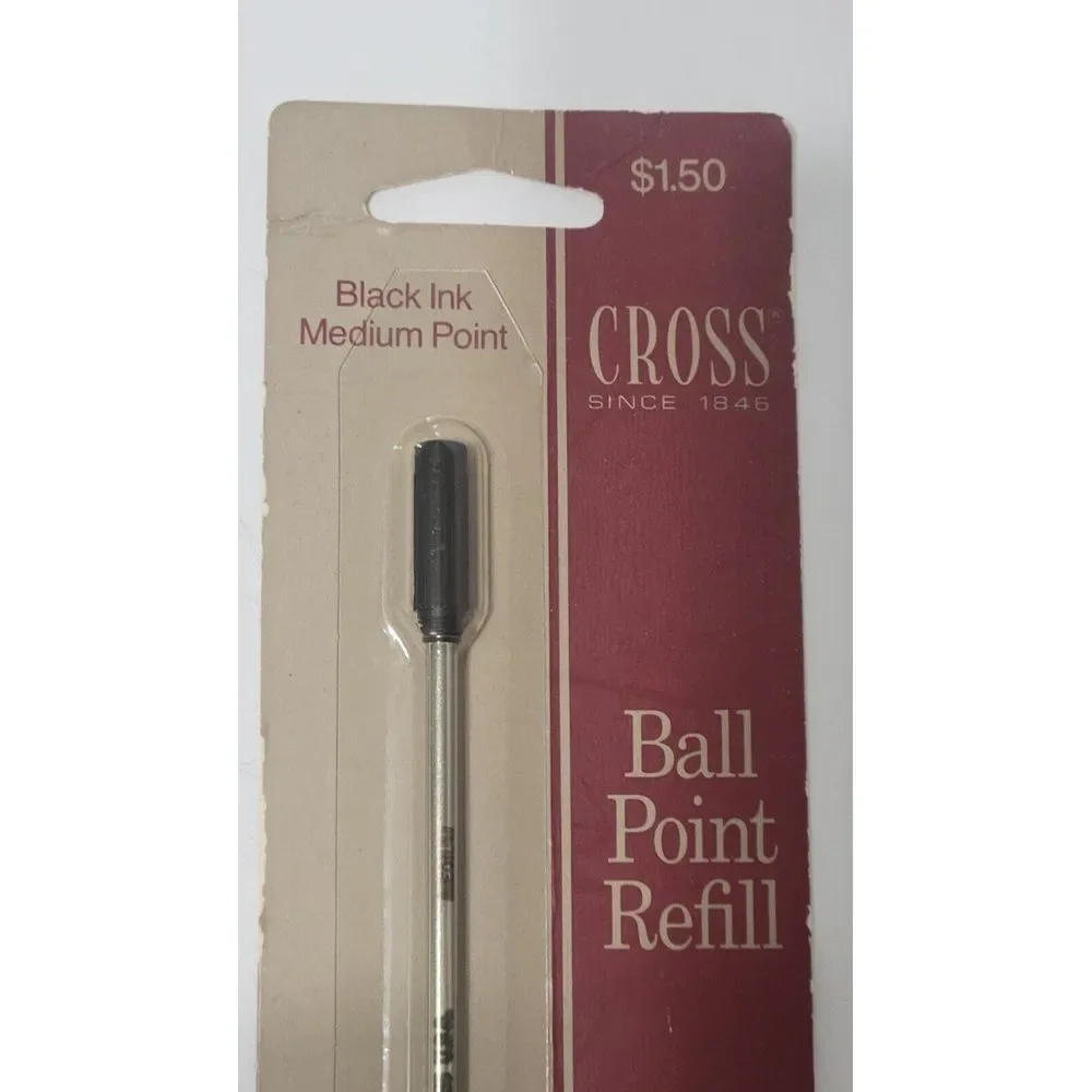 Vintage Cross Ball Point Refill Black Ink Medium Point #8513 New Sealed